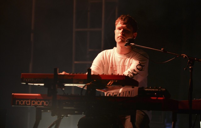 MIAMI, FL - DECEMBER 05:  Musician James Blake performs onstage during the YoungArts And III Points Concert Series on the YoungArts Campus December 5, 2014 in Miami, Florida.  (Photo by Larry Marano/Getty Images for National YoungArts Foundation)