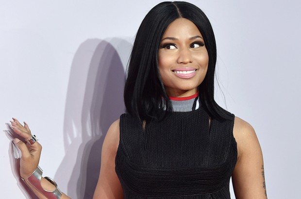 Nicki Minaj arrives at the 42nd annual American Music Awards at Nokia Theatre L.A. Live on Sunday, Nov. 23, 2014, in Los Angeles. (Photo by John Shearer/Invision/AP)