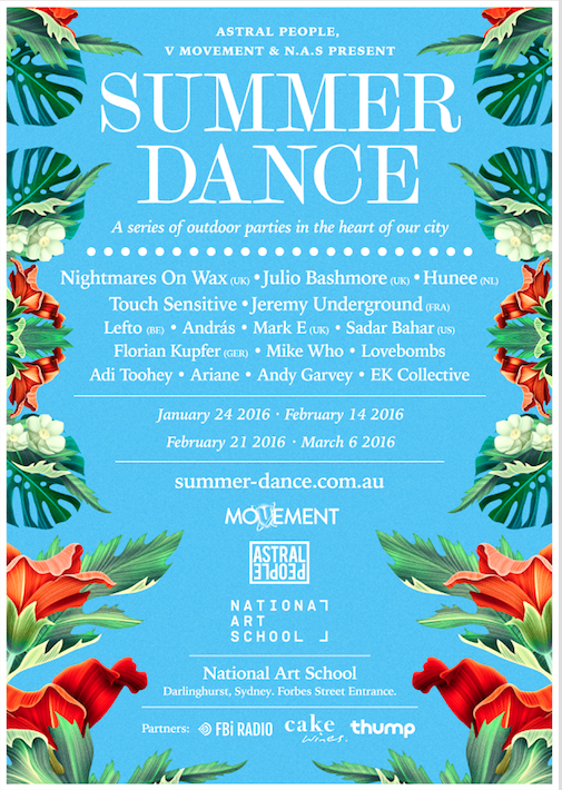 Summer Dance Flyer