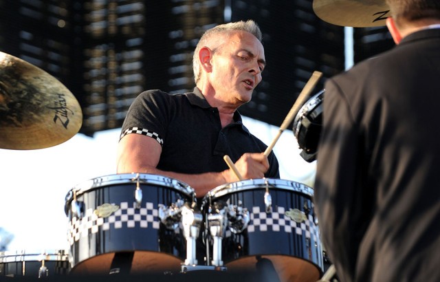 INDIO, CA - APRIL 16:  Musician John Bradbury of The Specials performs during Day 1 of the Coachella Valley Music & Art Festival 2010 held at the Empire Polo Club on April 16, 2010 in Indio, California.  (Photo by Michael Buckner/Getty Images)