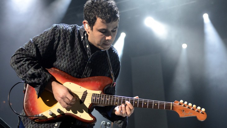 OAKLAND, CA - DECEMBER 6: Rostam Batmanglij of Vampire Weekend performs as part of Live 105's Not So Silent Night at Oracle Arena on December 6, 2013 in Oakland, California. (Photo by Tim Mosenfelder/Getty Images)