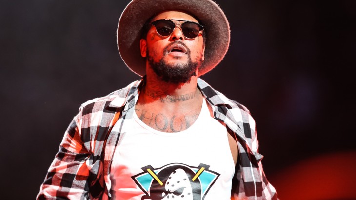 ANAHEIM, CA - MAY 17:  Recording artist Schoolboy Q performs at Powerhouse at Honda Center on May 17, 2014 in Anaheim, California.  (Photo by Chelsea Lauren/WireImage)