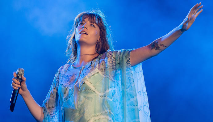 RIO DE JANEIRO, BRAZIL - SEPTEMBER 14: Florence Welch of Florence and the Machine performs on stage during a concert in the Rock in Rio Festival on September 14, 2013 in Rio de Janeiro, Brazil. (Photo by Buda Mendes/Getty Images)