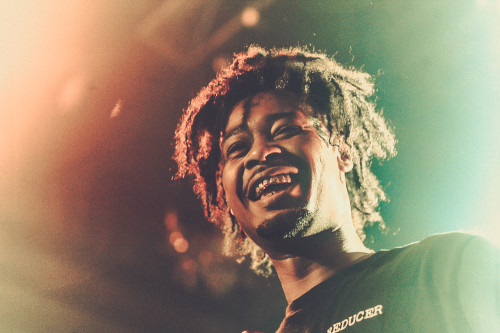 Here's a damn good photo of Danny Brown taken by Michelle Grace Hunder for Howl & Echoes