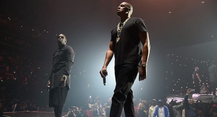 NEW YORK, NY - MAY 20:  Jay Z (L) and Sean "Diddy" Combs aka Puff Daddy perform onstage during the Puff Daddy and The Family Bad Boy Reunion Tour presented by Ciroc Vodka And Live Nation at Barclays Center on May 20, 2016 in New York City.  (Photo by Jamie McCarthy/Getty Images for Live Nation)