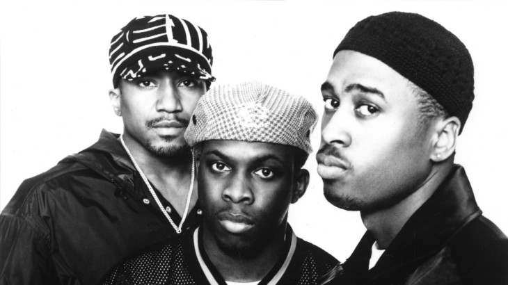 A Tribe Called Quest: Q-Tip, Phife, Ali Shaheed Muhammad.